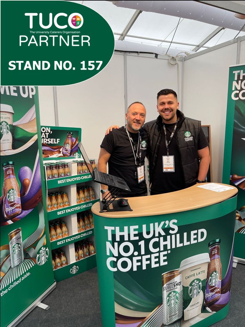 TUCOltd's tweet image. Our 2024 Summer Conference is not far away and as always, we will be joined by all of our TUCO Partners! Returning for their third year, Starbucks Chilled Coffee will be situated on Stand 157, be sure to say hello to Ben &amp;amp; Carl for a refreshing pick me up during each day 🧊☕