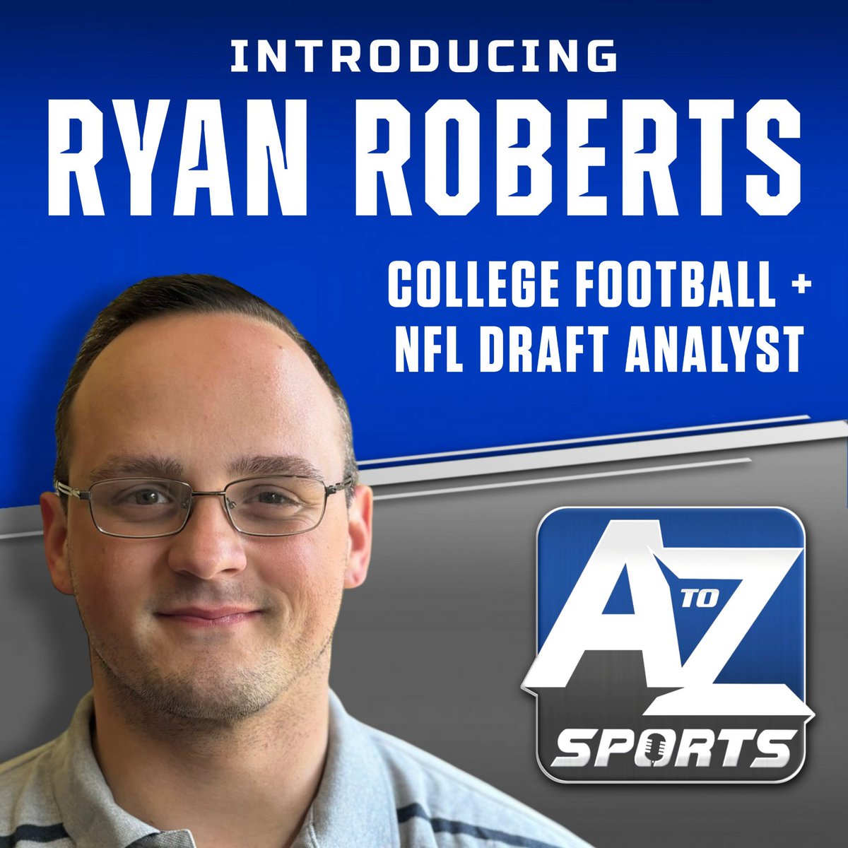 RiseNDraft's tweet photo. Excited to announce I’m joining @AtoZSportsNFL as a College Football and NFL Draft analyst! I couldn’t be more excited and grateful for this opportunity. 

And don’t worry Notre Dame fans, my opinions will still very much be out there! https://t.co/BcNYoPJgYe