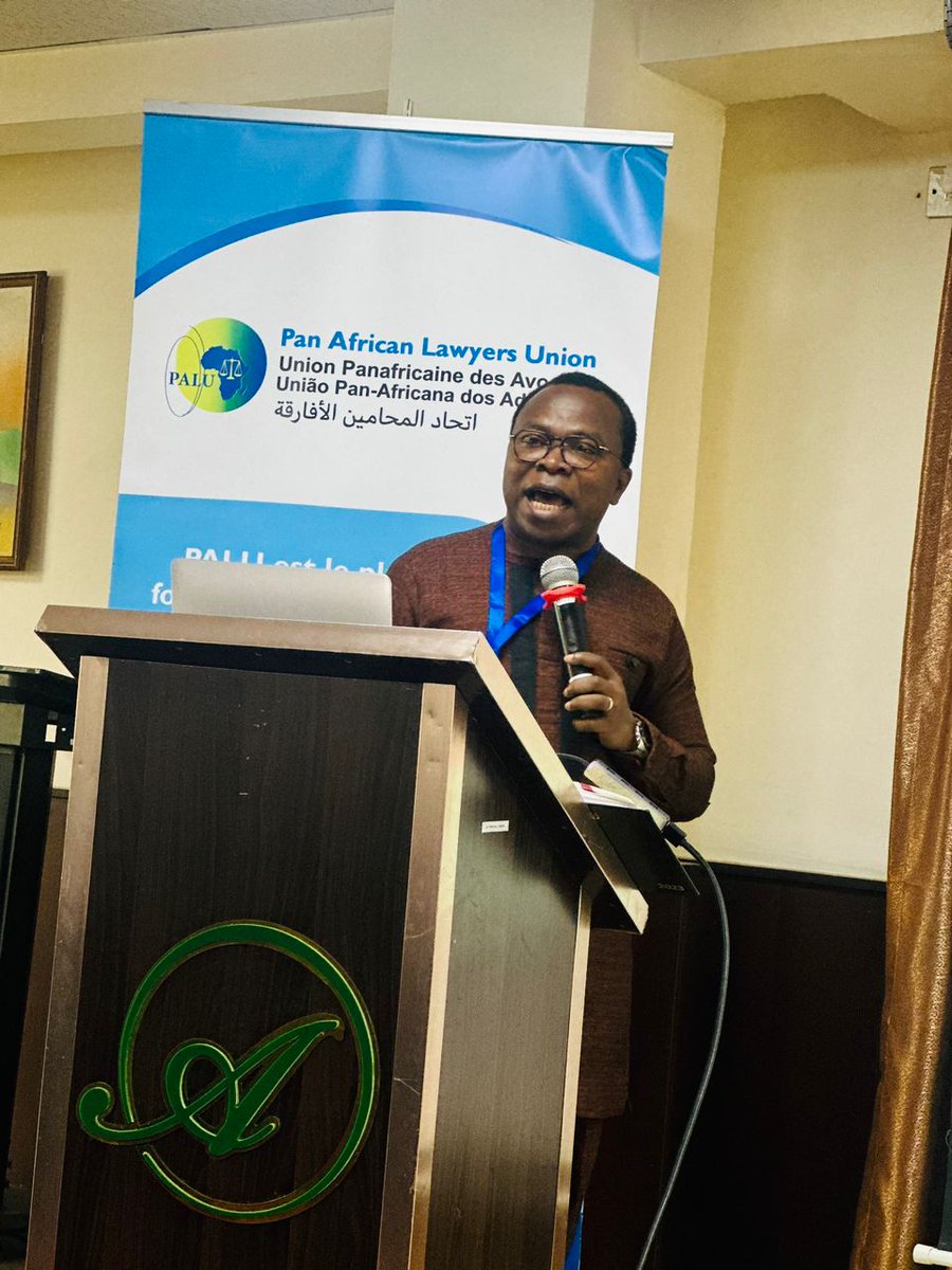LawyersofAfrica's tweet photo. #PanAfricanSummit The security status in Africa keeps deteriorating  #Ecosocc @HumanityUnited
 @APRMorg
 @AUC_PAPS
 @donalddeya @issafrica https://t.co/L9jeIAGklh