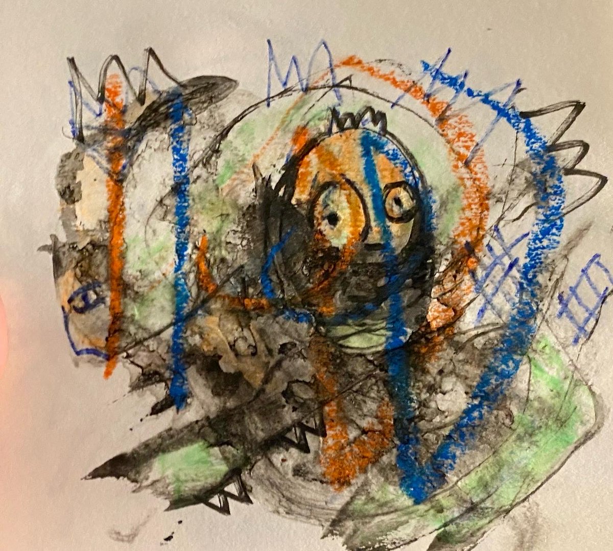 Abstract Sketchbook entry