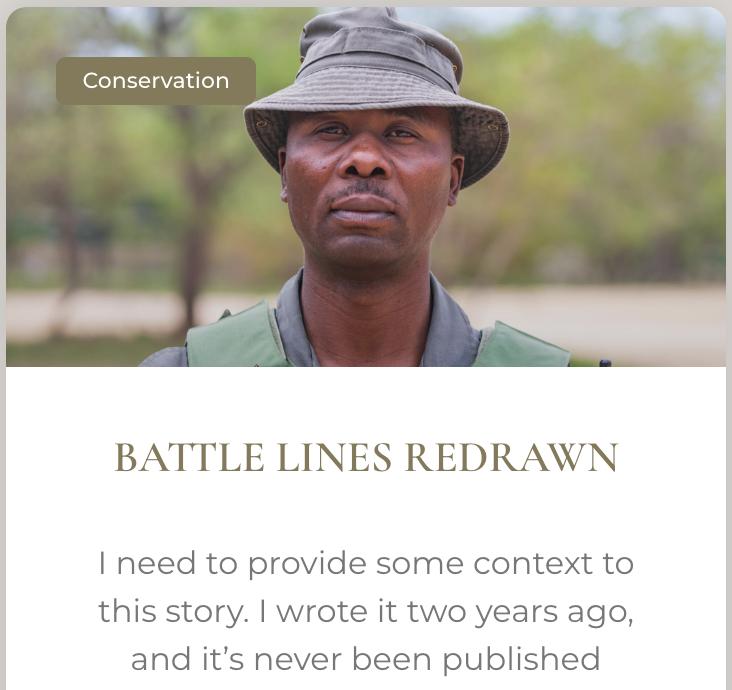 ARTICLE 📷 - BATTLE LINES REDRAWN by Dianne Tipping-Woods | June 11, 2024 for Writing Wild

“I need to provide some context to this story. I wrote it two years ago, and it’s never been published anywhere. I tried several outlets, but it didn’t work. That’s on me as a writer. I