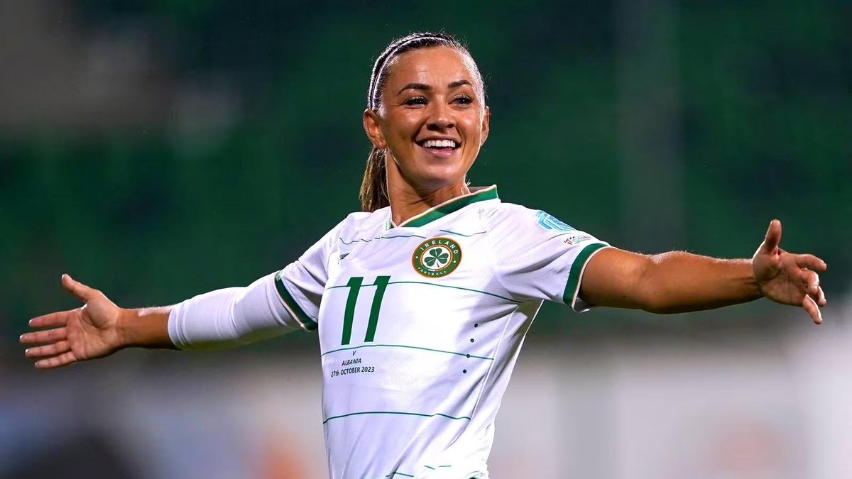 ajabbaruk's tweet photo. Arsenal Katie McCabe on Lyon interest...

She said: “Yeah, look, I’m here. I’ve obviously full concentration on being with Ireland and our game prep for tomorrow.

“I’ve seen the rumours and for a club like Lyon to be interested, it’s really nice, but I’m an Arsenal player. https://t.co/LlFIKE03qj