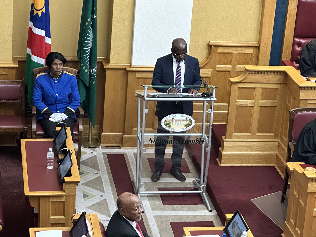 hphororo's tweet photo. Opening of 6th Session, Children’s Parliament on “Transforming Education in 🇳🇦”. Timely for discussions on youth &amp; future generations at 2024 Summit of the Future. Preservation &amp; enjoyment of all human rights must happen now &amp; applauding @UnicefNamibia partnership &amp; Parliament. https://t.co/KH8ufHyYkj
