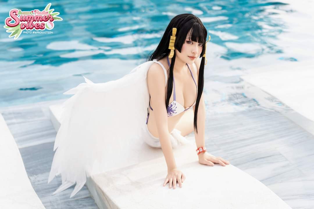 neyuhsama_'s tweet photo. NeyuH as VIP guest of and Ambedo Fiesta Summer Vibe: Pool Party ❤️❤️❤️

What an old game serie. Can you guess which character am I? 😁

#neyuhcosplay #nyotengu https://t.co/0pCyDpGBdD
