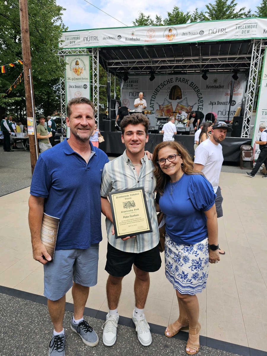 Congrats to Peter for earning the  Plattduetsche Volksverein $1,000 Scholarship!  Senior Sydnie Vogel was named a Princess for the 2024 German American Day Parade in NYC on September 21st!   What a great day for our German Program <a href="/SCSD_HSW/">Smithtown West</a> #believe <a href="/GrahamVincenza/">Vincenza Graham</a> <a href="/SmithtownCSD/">Smithtown CSD</a>