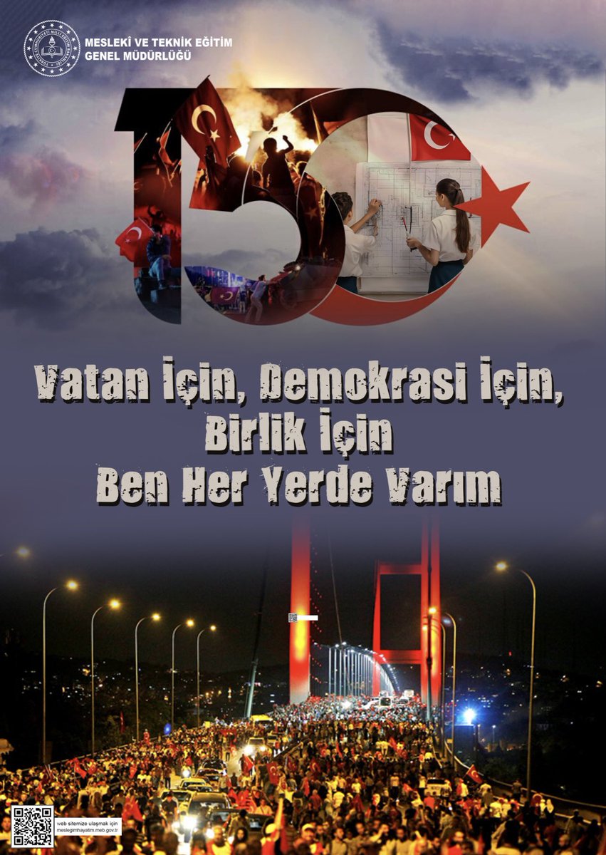 Demokrasi ve özgürlüğümüz daim olsun. Şehitlerimizi rahmetle, gazilerimizi minnetle anıyoruz. <a href="/tcmeb/">Millî Eğitim Bakanlığı</a> <a href="/Yusuf__Tekin/">Yusuf Tekin</a> <a href="/_Ali_KARAGOZ/">Dr. Ali KARAGÖZ</a> @MeslegimHayatim <a href="/fazilet_durmus/">Fazilet Öğretmen 🇹🇷</a> <a href="/MersinMesleki/">MERSİN MESLEKİ EĞİTİM</a> <a href="/c_ivrendi/">Cuma İvrendi</a> <a href="/MersinMEM/">Mersin İl Millî Eğitim Müdürlüğü</a> <a href="/AkdenizilceMem/">Akdeniz İlçe Milli Eğitim Müdürlüğü</a> <a href="/AdemSimsek33/">Adem ŞİMŞEK</a>