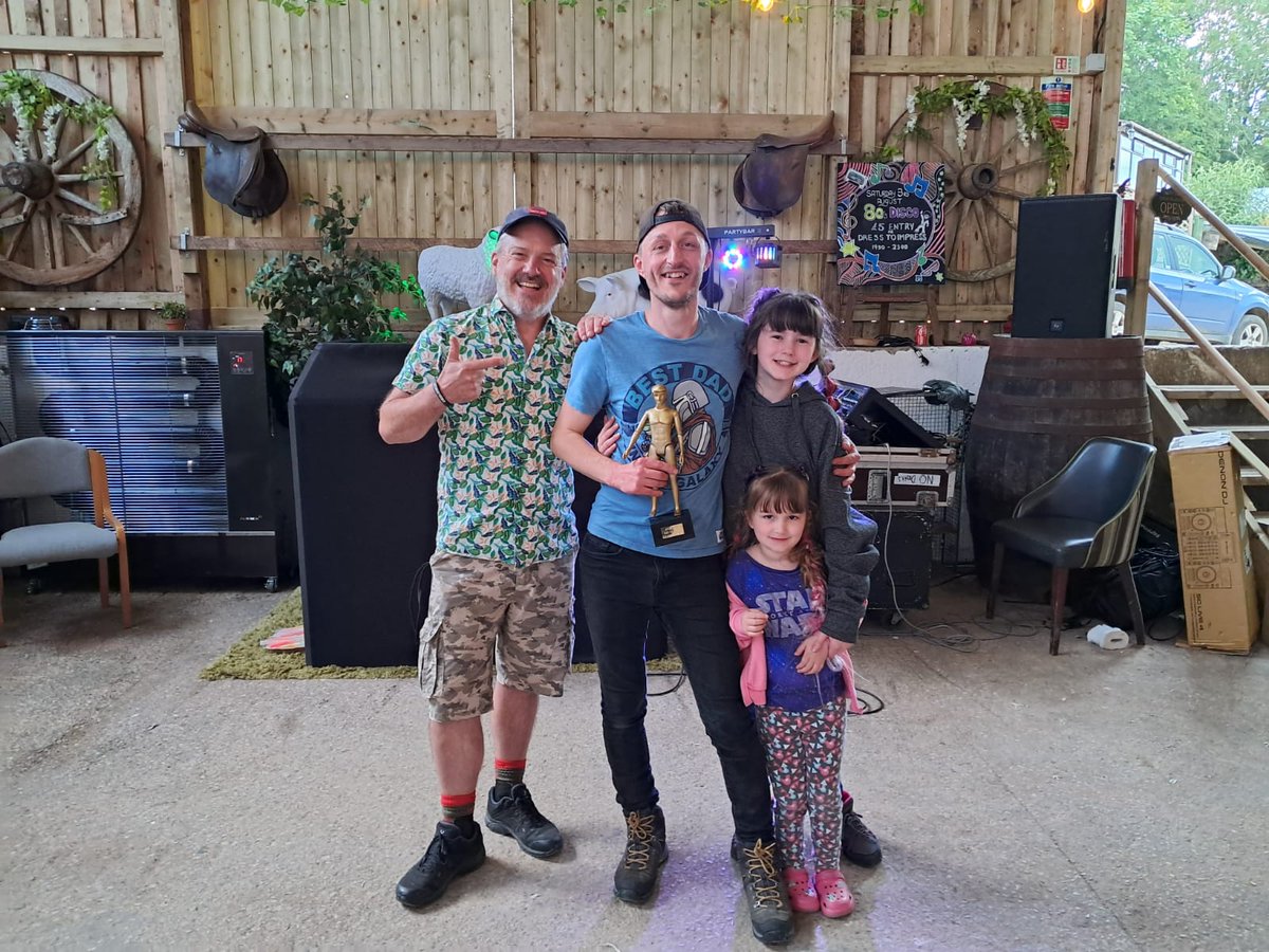 Back from the first DadFest North, 60 dad's and 90 children, all having fun, making memories, and there was a winner of the national dad dancing competition from Oldham🙂 <a href="/ManchesterEven/">Manchester News Evening MEN</a>