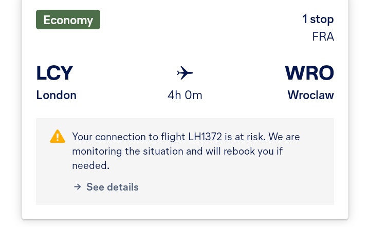 This is good from Lufthansa. 

My first flight is delayed, and I'll miss my connection. But Lufthansa has already noted the delay in the app and will rebook me (so it says!)

Also, what does one do with 10 spare hours at Frankfurt airport?
