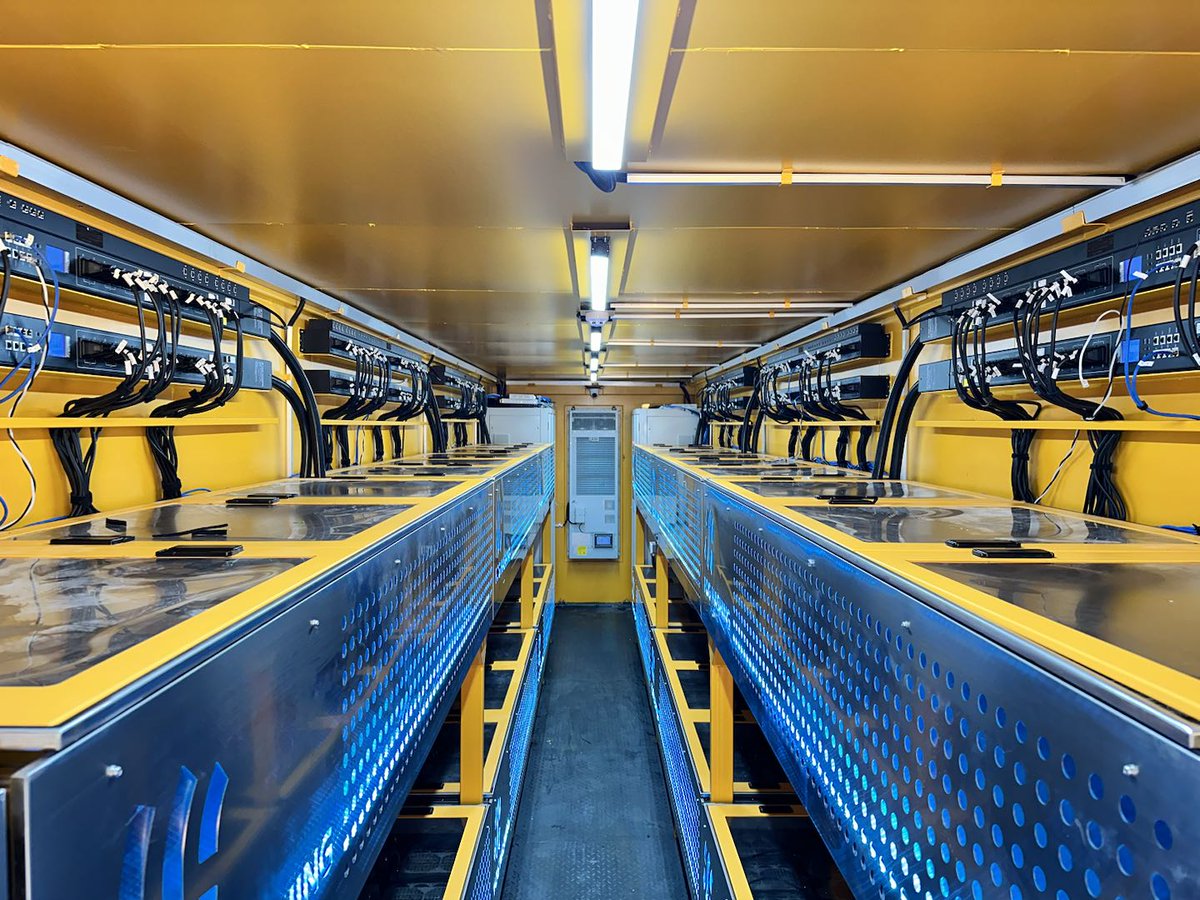 FogHashing's tweet photo. The BC40 immersion cooling container in the Middle East has been operating in a high-temperature environment for nearly a year, and now we are disclosing its operational data. #Bitcoin #liquidmining #immersioncooling https://t.co/9A7Rx73occ