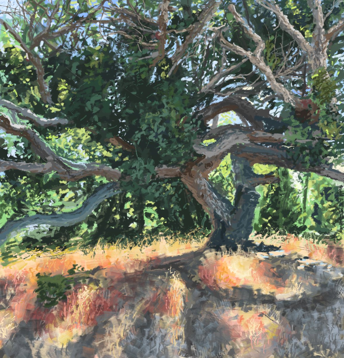 Who said that the grass should be green?