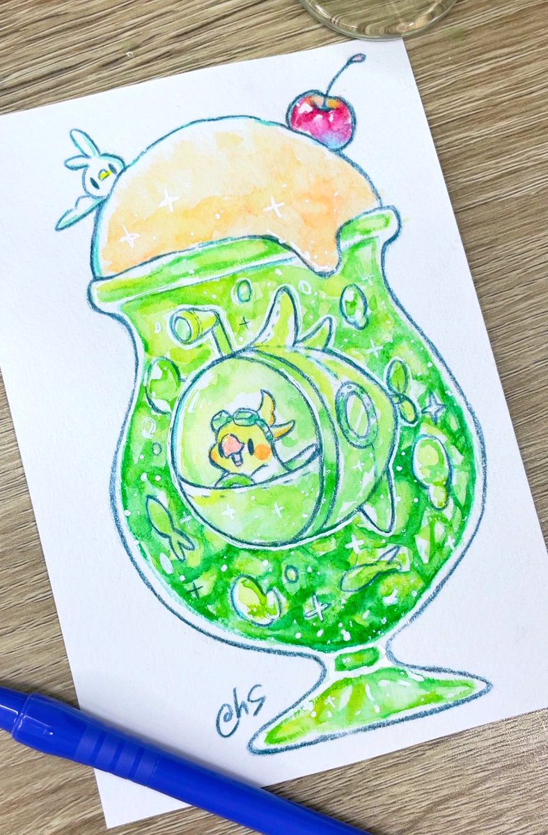 「きょうの! 」|はなのすみれ🐤🦜のイラスト