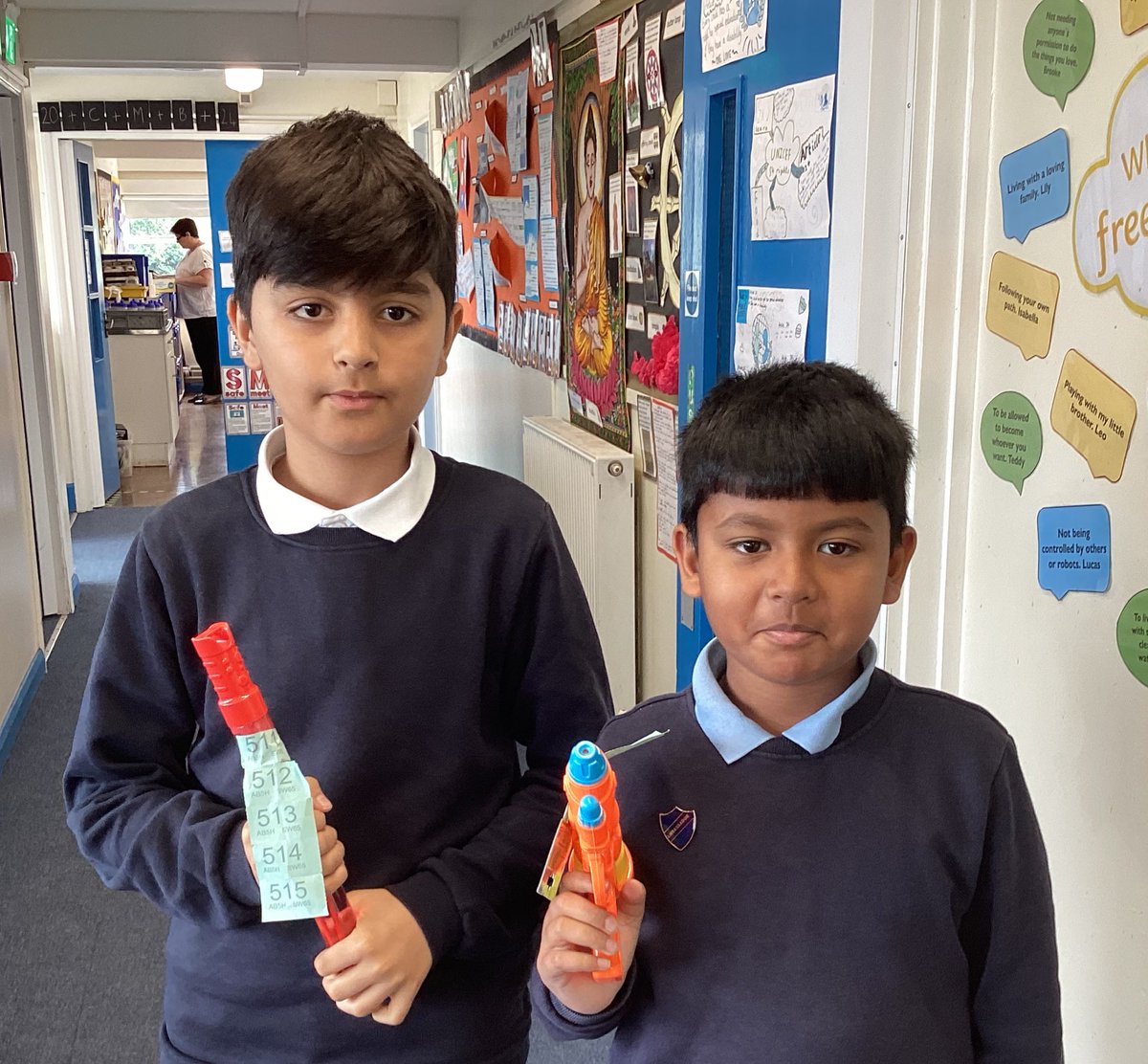 OurLadysCP's tweet photo. Some of our lucky winners from our summer raffle ran by our school association! Well done! @OurLadyandAllS1 #CST #CatholicLife #SchoolAssociation #SummerRaffle https://t.co/u0pq0vuaq4