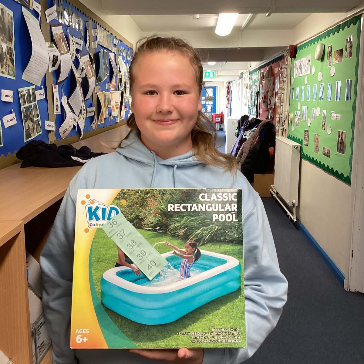 OurLadysCP's tweet photo. Some of our lucky winners from our summer raffle ran by our school association! Well done! @OurLadyandAllS1 #CST #CatholicLife #SchoolAssociation #SummerRaffle https://t.co/u0pq0vuaq4