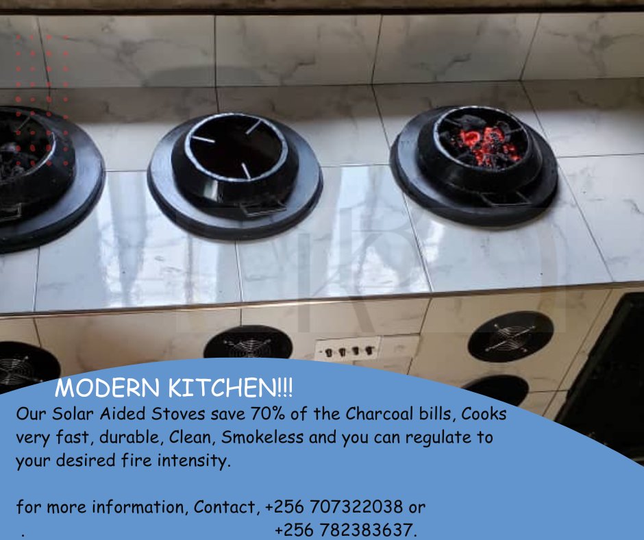BryanKyeyune256's tweet photo. Saving & Clean cooking are the ways to goπ€ͺ
Save up to 70% on cooking fuel (Charcoal) by cooking with more Re-usable Magma Rocks, Less Charcoal with the help of the Sun ( Solar Energy).
Contact +256 707322038, +256 782383637
Dm @bkengineering01
#cleancookin #spendlesssavebig https://t.co/3Dvl4U6lX5