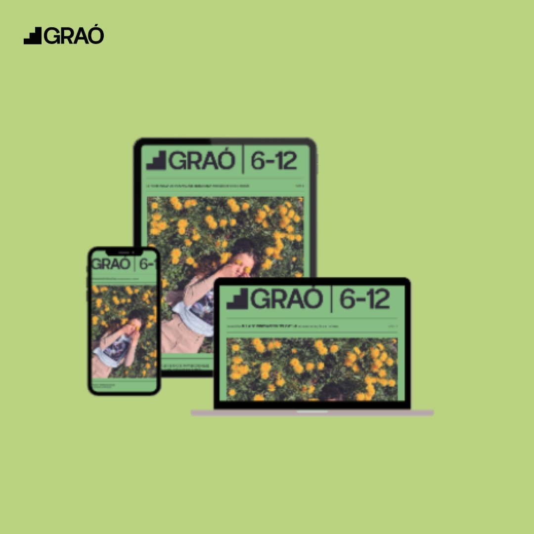 EditorialGrao's tweet photo. 📢 Les revistes de #GRAÓ han crescut i es transformen en #GRAÓ06, #GRAÓ612 i #GRAÓ1218. Un nou espai de referència per a l'aprenentatge amb continguts digitals setmanals, revistes i una gran varietat de recursos i materials per a cada etapa. 📚✨👉 https://t.co/8LciyBJKy0. https://t.co/NOW6HWNEfL