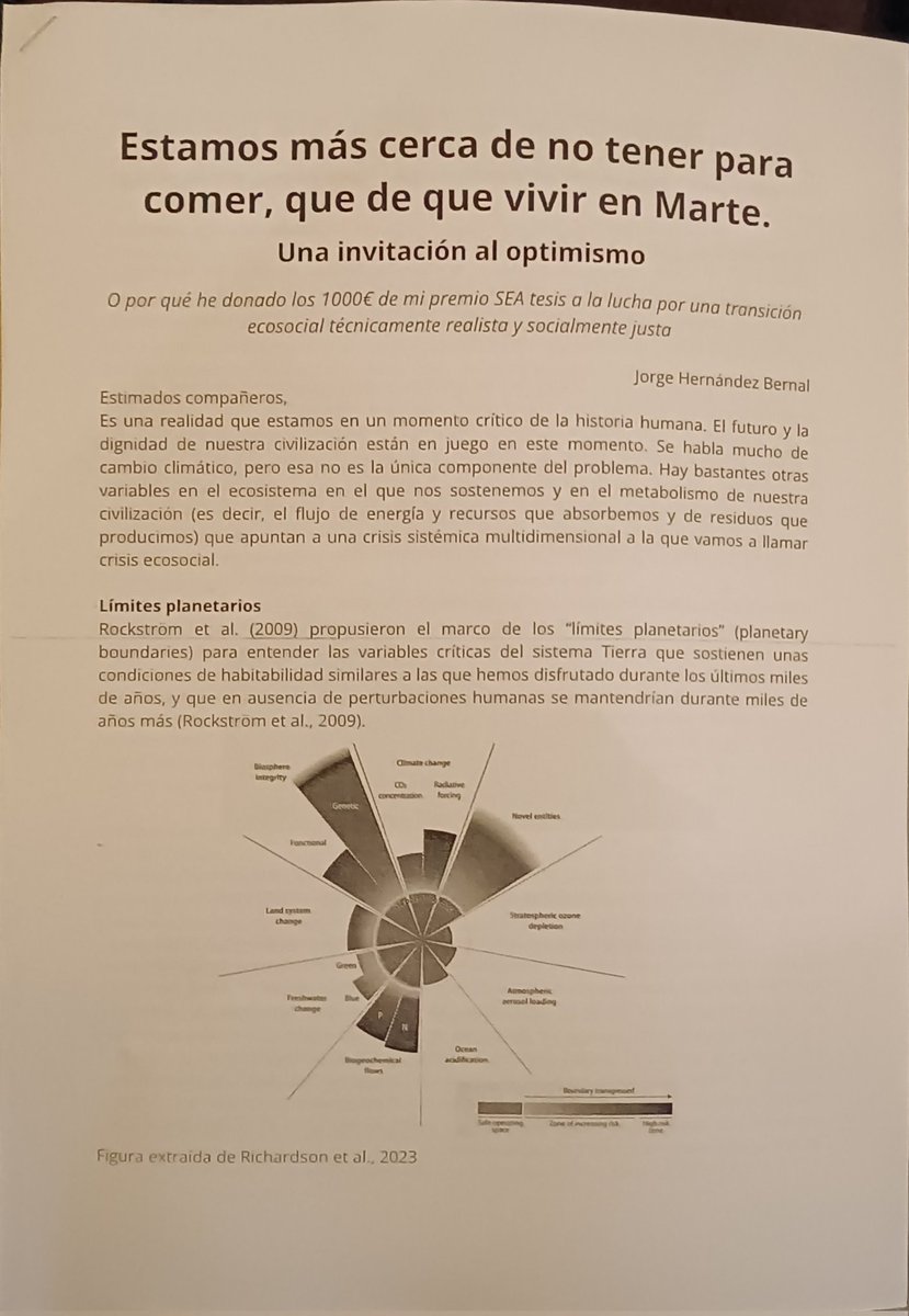 Alegato por una transición ecosocial de Jorge Hernández Bernal (<a href="/jorgeherber/">@jorgehb@astrodon.social</a>) en la Reunión de la Sociedad Española de Astronomía tras su charla sobre meteorología en Marte.
<a href="/SEA_astronomia/">SEA</a> <a href="/EsRebelCientif/">Rebelión Científica España</a>