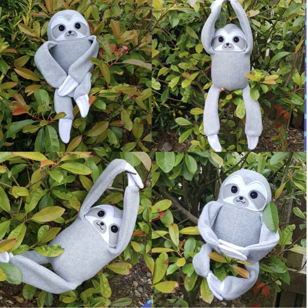 sashcrafters's tweet photo. Thought we’d start the week off with another one of our memory bears that’s not seen so often…..our adorable sloth!!!!
#sashcrafterskeepsakes #handmadewithlove #uniquegift #numonday #memorybear #keepsake #memorysloth #keepsakesloth #sloth https://t.co/VM4GdRCacy