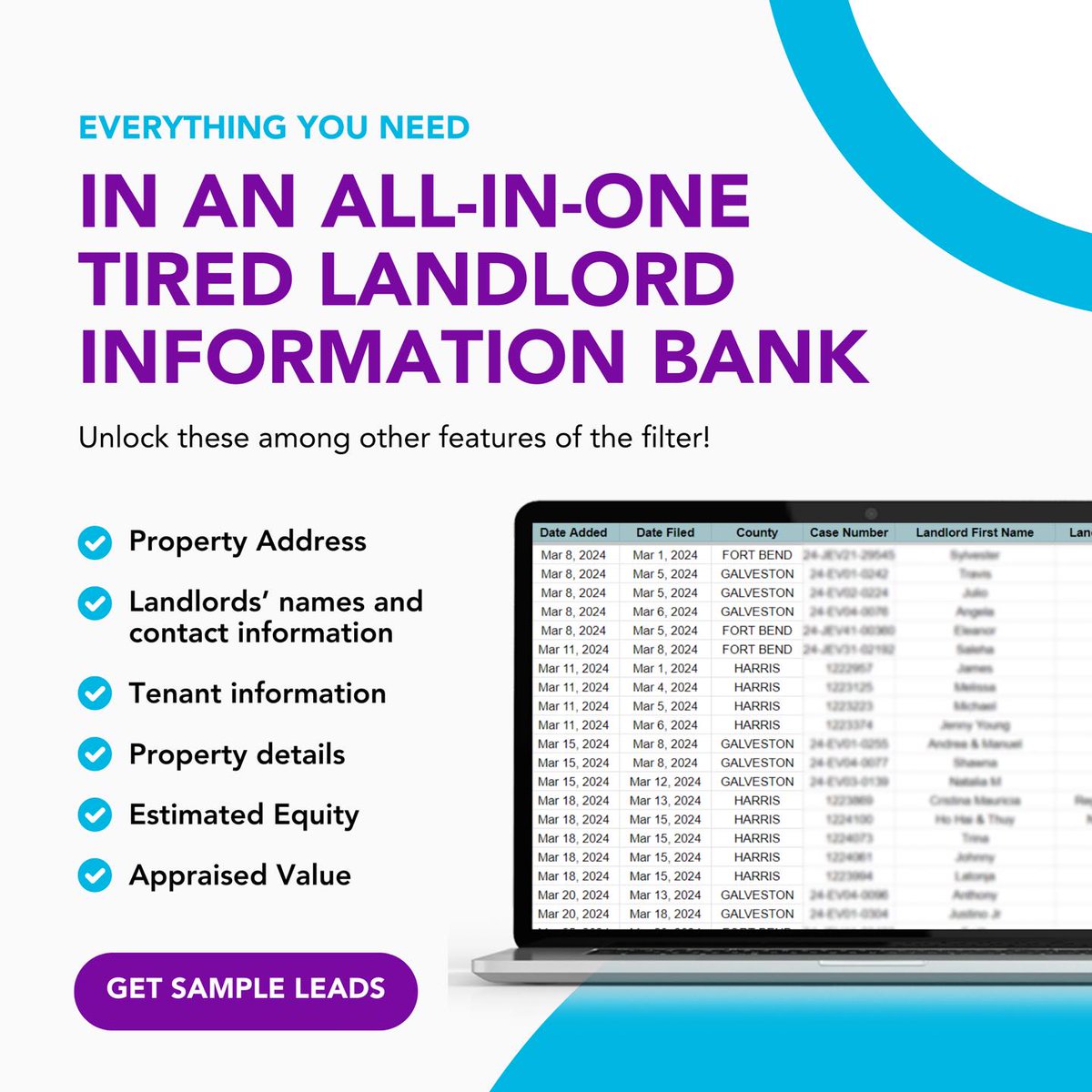 RealEstateIQco's tweet photo. FILTER TEASER ⭐️ | This, and a LOT more to see in our Tired Landlords filter. ✊🏻 From property address and details, landlord and tenant information, to appraised value—we got it all for you. 🤩👏🏻

Sign up here:
https://t.co/ktZ69tRCpr

#realestatemarket #realestate #investing https://t.co/oDIA3V3UuJ