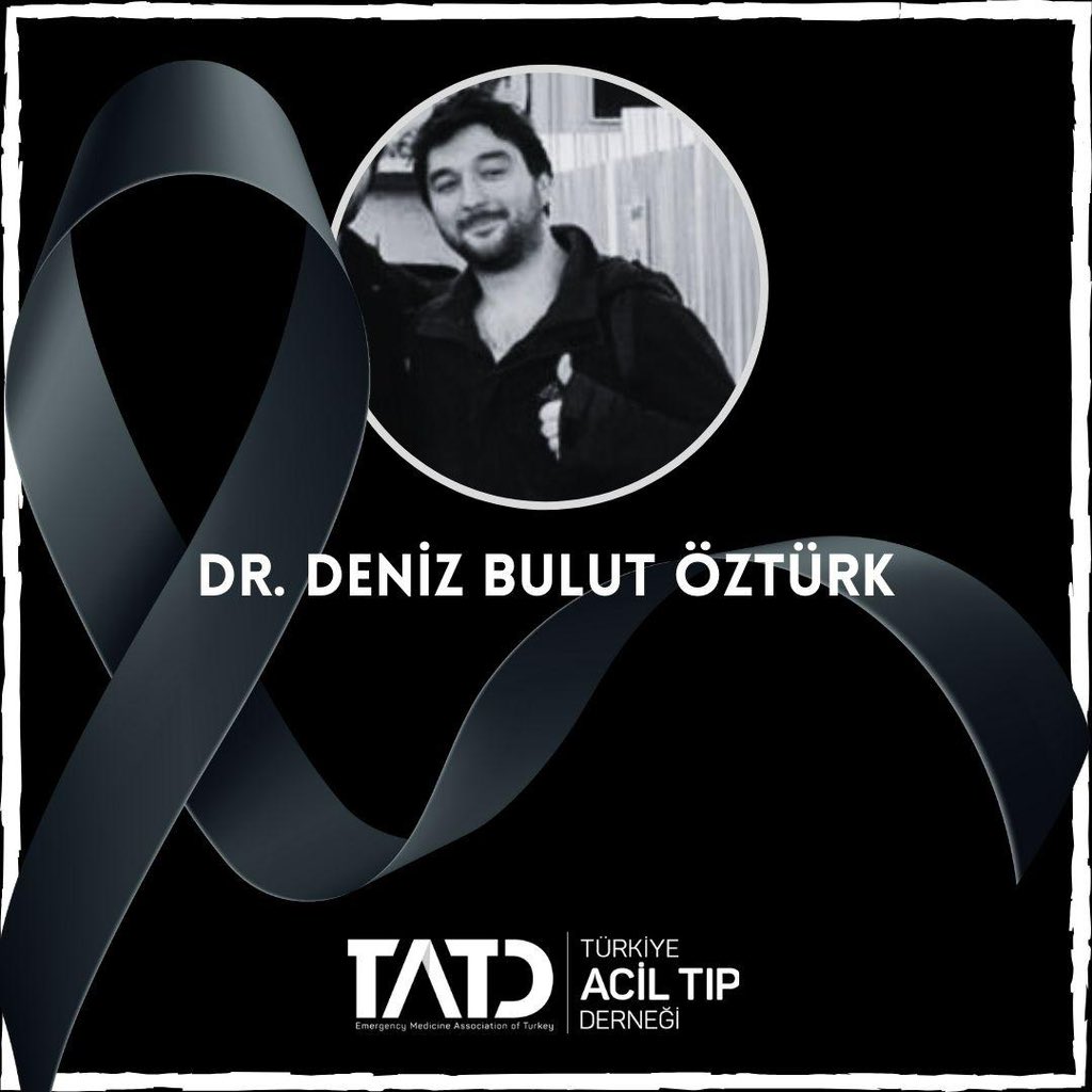 Marmara Üniversitesi Hastanesi Acil Tıp asistanlarından araştırma görevlisi Dr.Deniz Bulut Öztürk’ün vefatını derin bir üzüntüyle öğrendik. Asistan Dr.Deniz Bulut Öztürk’e Allah’tan rahmet, kederli ailesine başsağlığı ve sabır diliyoruz. Başımız sağ olsun.