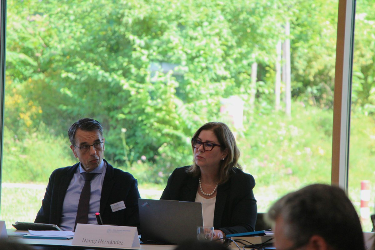 MPILheidelberg's tweet image. Comenzamos el XI Seminario del #SIDH, destacando su impacto en nuestras sociedades. Esta mañana, Armin von Bogdandy y @HartmutRank de LA-KAS abrieron el evento, seguido por una inspiradora conferencia de Nancy Hernández sobre los nuevos estándares de la @CorteIDH. #ICCAL