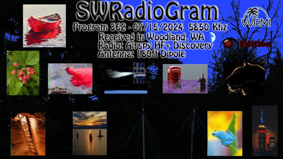 CadiereGerald's tweet photo. @SWRadiogram 362 07/15/2024
Monday|0800-0830 UTC|5850 kHz
WRMI Florida
Received in Woodland, WA
@airsp_com #HF_Discovery #SDRsharp2020
180ft Dipole with @Nooelec 9:1 V2

fldigi 4.2.05.24

text
https://t.co/Snef6znOQC

IQ recording
https://t.co/LyZthTaPn2 https://t.co/qK3dfHgPMJ