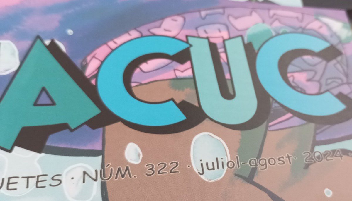 rpons2's tweet photo. Heu llegit ja el #Camacuc de l'estiu de 2024? És simplement una genialitat i un homenatge a Vicent Andrés Estellés en el seu centenari.
Gràcies @Camacuceditoria per la vostra dedicació i el vostre esforç. La nostra llengua vos necessita... https://t.co/4N4pPMS7xx
