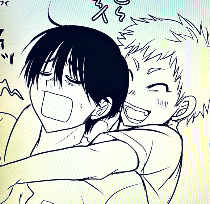 とりあえず完成したけど本人が見てから改めてアップしますわ…よしきの髪ツヤ忘れてたけどまあ…許してくれw 
