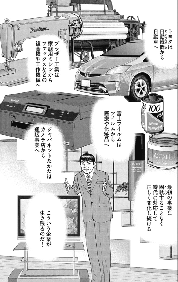 【最初のアイデアに固執せずに、時代に対応して「正しく変化」し続けるものが生き残っていくって話。】5/5 