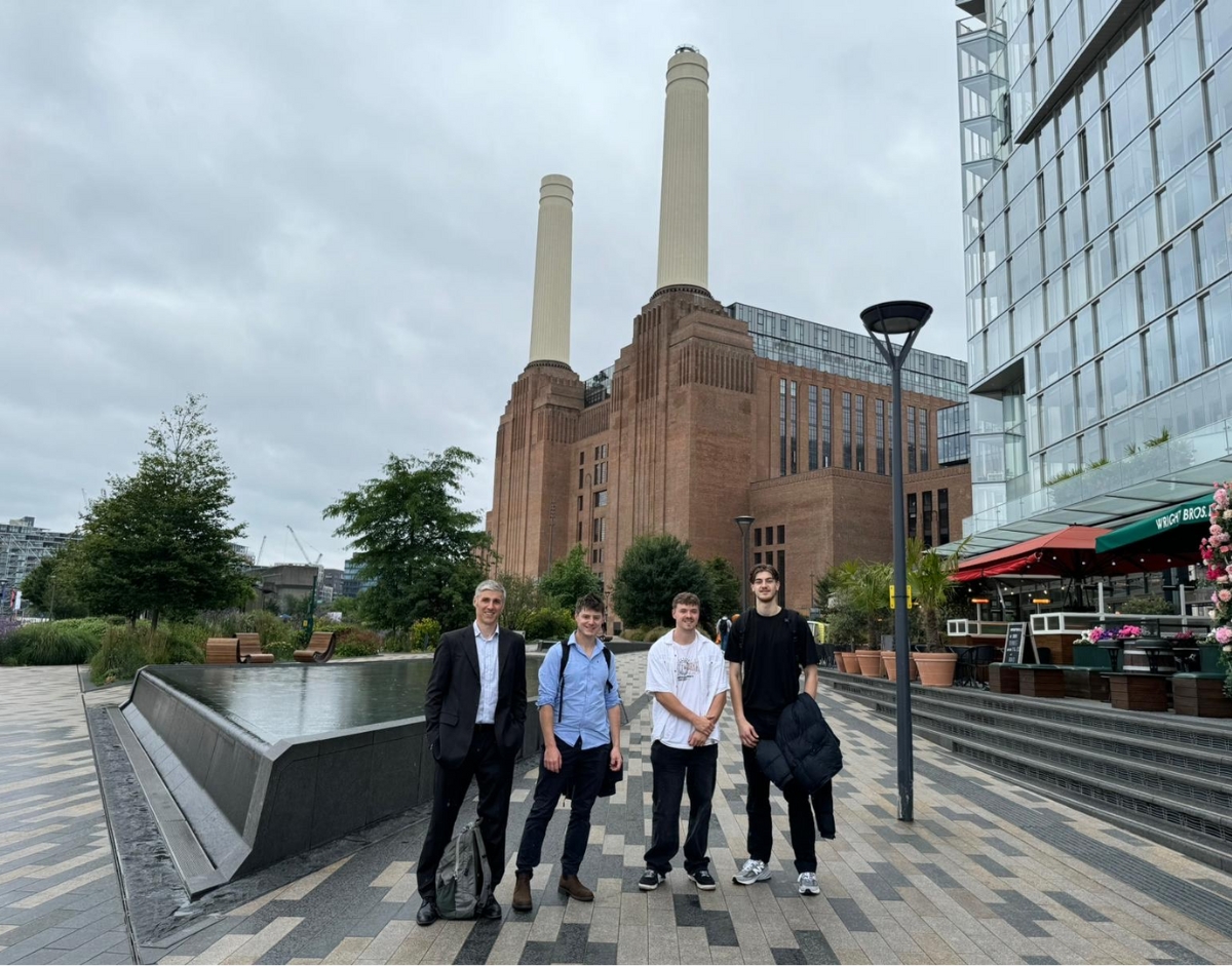 Last week, some of the TEP team visited London as our Director of Property &amp; Sustainability, David Horsfall, accepted the King's Award for Sustainable Development from King Charles. We celebrated this achievement by visiting the revamped Battersea Power Station! 🏭👑