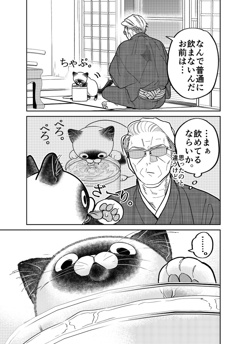 野良猫と元極道が過ごした夏の夜の話。

(2/4)

#漫画が読めるハッシュタグ
#猫にカチ込まれる暮らし 
