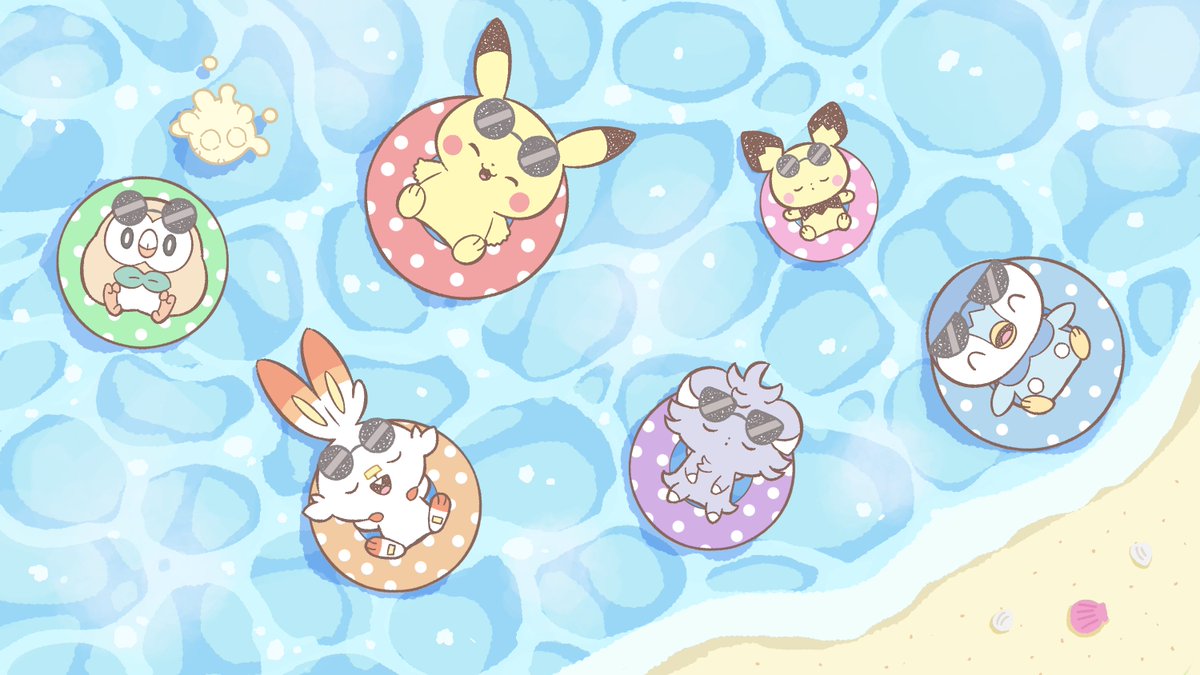poke_times's tweet photo. #海の日 …ぷかぷか…Relaxing…😌🏝️ 

これまでの #ポケピーストーリー はこちらからチェックしてね👀 https://t.co/64wegfN08E #ポケピース https://t.co/LYwDJyRHcC