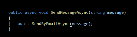 sa_es_ir's tweet photo. What's the worst practice you've ever seen in a codebase?

Here's mine!

#badpractices #asyncprogramming #Dotnet https://t.co/f0Pa1WKlS7