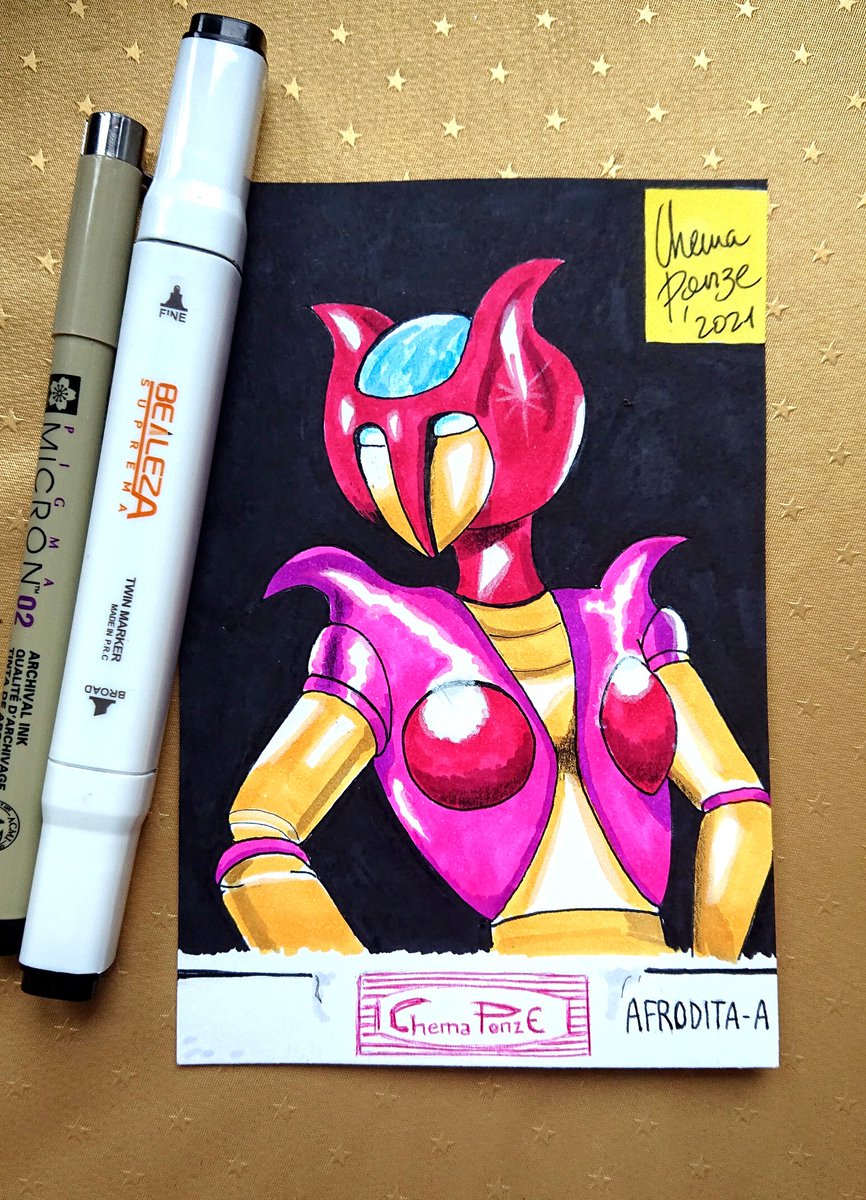Chema_Ponze's tweet photo. ¡Buenos días y feliz semana!
#art #MazingerZ #AfroditaA https://t.co/AyzrRI6U8c