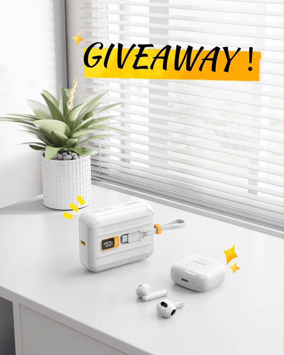 pisenglobal's tweet photo. 🌟 It's Giveaway Time! 🎉

🔗：https://t.co/ouzEWoVZbt

#pisen #GiveSomethingAwayDay #Giveaway #kickstarter #pisen140WMegaChargingHub #megsafecharger #desksetup #technolovers https://t.co/QMh8CQtSBC