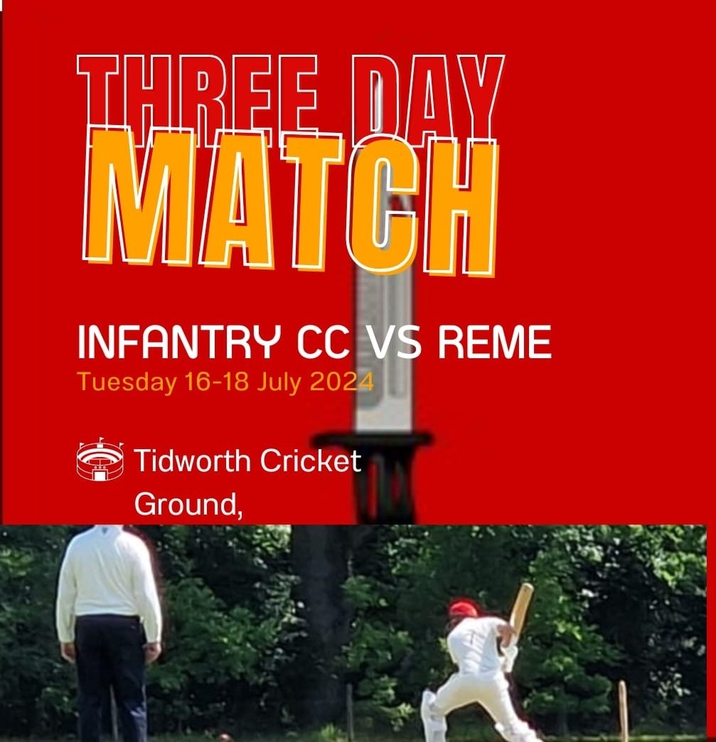 Infantry Cricket Club tweet media