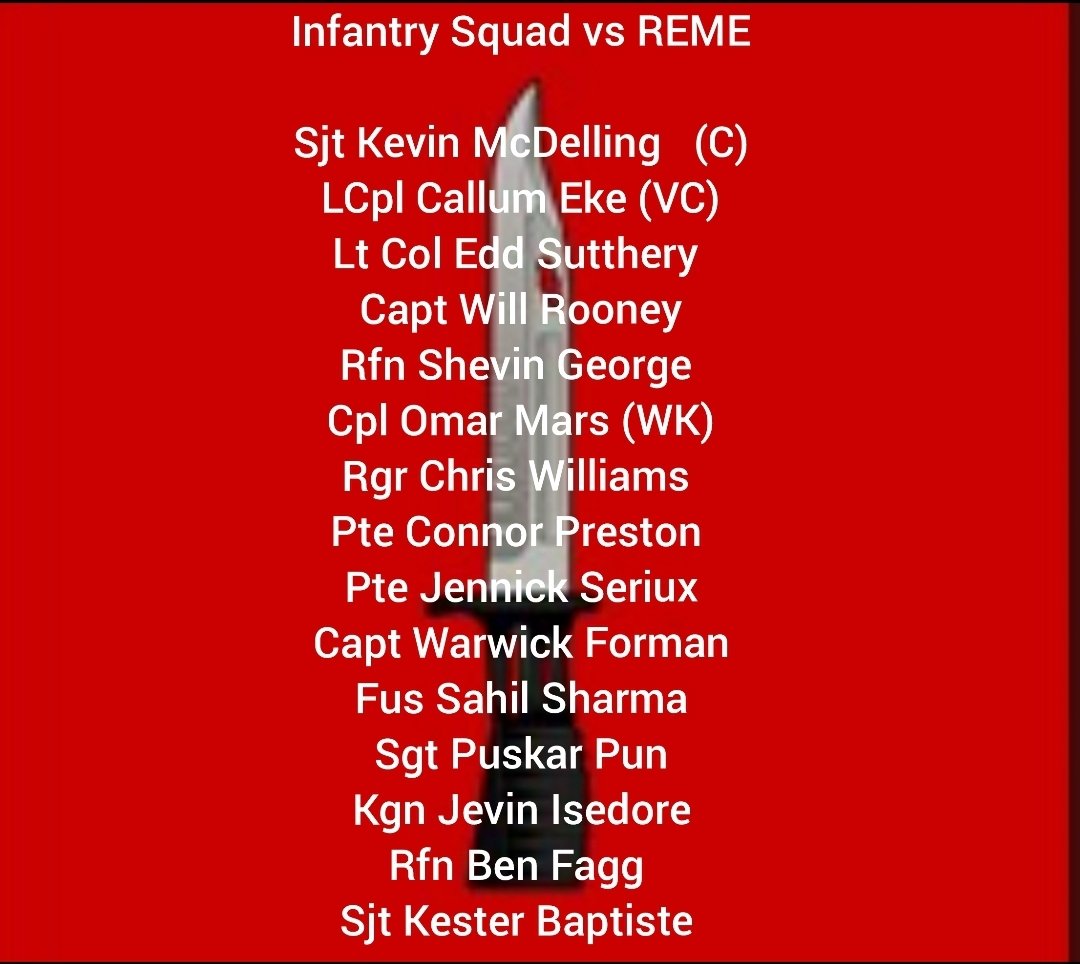 Infantry Cricket Club tweet media