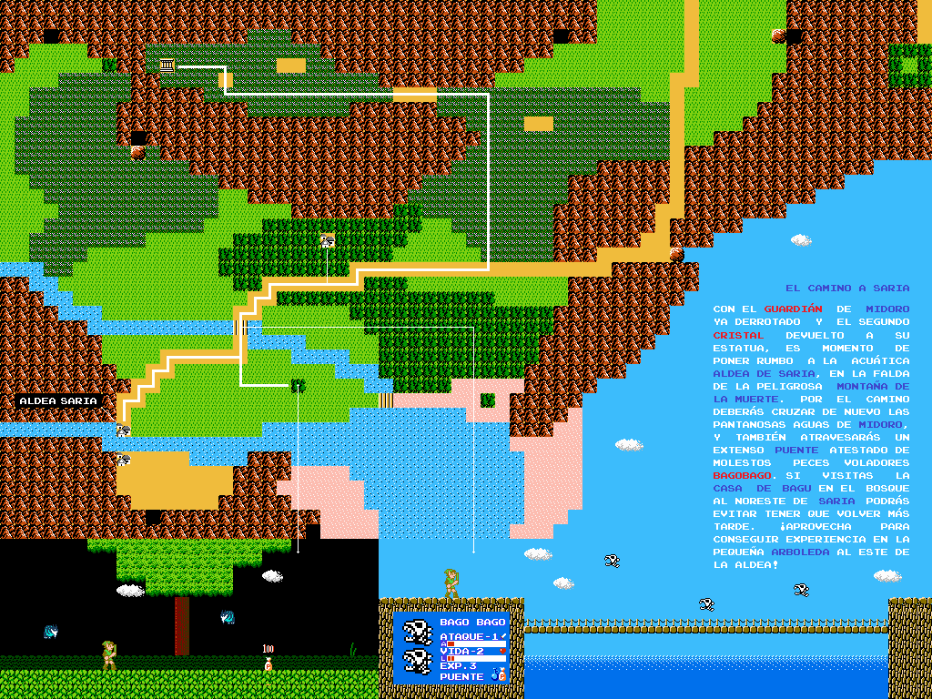 ZarkhosLair's tweet photo. Por las Diosas, mirad qué bonitas han quedado algunas de las páginas de la Guía 8 Bit de #Zelda II: The Adventure of Link tras incorporarles las fichas de enemigos 'o__O

¡Recordad que ya podéis reservar su edición física sin coste, que esta semana cierro las reservas!  =D https://t.co/U2gf3avMuM