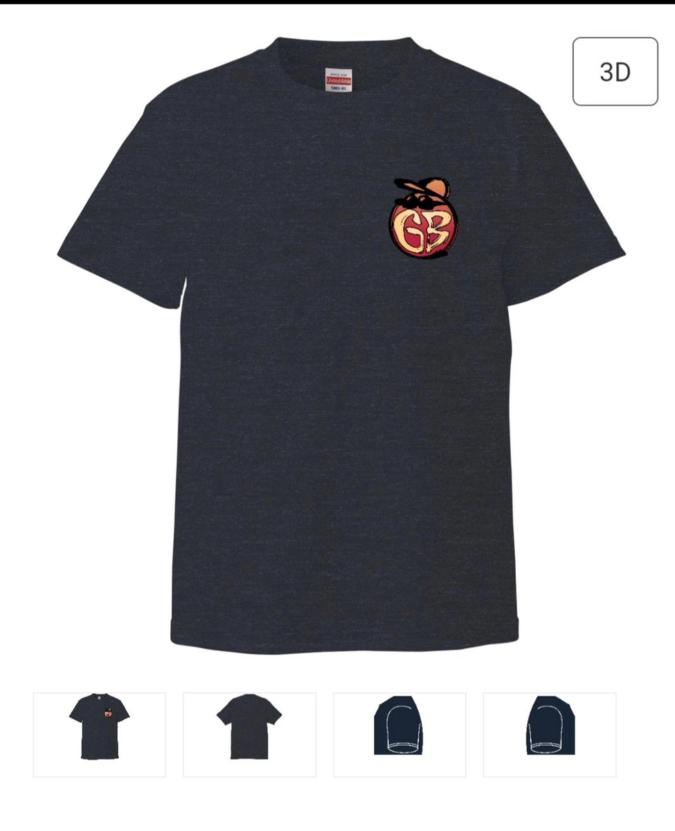 fumicky14's tweet photo. GBロゴTシャツ新しい色が選べるようになりました👕

・ミントグリーン
・レッド
・サックス
・ダークヘザーネイビ

新しい色はこの4色になります！

是非ともGBロゴTシャツ着てこの夏を満喫してください🔥

#GBロゴTシャツ
#おおきに空間

https://t.co/FiyygQOdjb https://t.co/1CezujqhU7