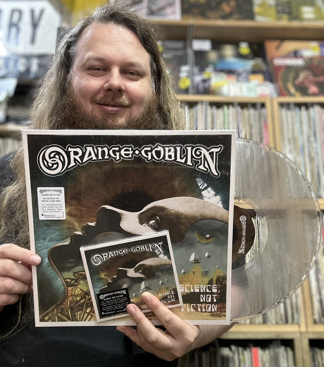 Crash_Records's tweet image. Excited to get the new album from @orangegoblinofficial into peoples hands on Friday 

Still chance to grab your copy of #ScienceNotFiction in a Bundle with a ticket for their show @Nath_Brudenell on friday night 

crashrecords.co.uk/products/orang…