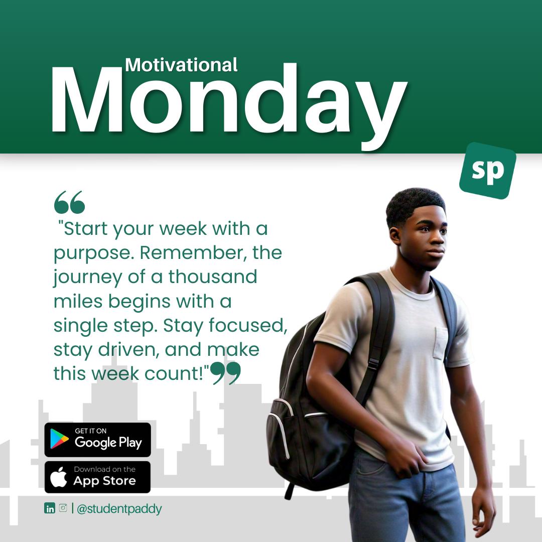 studentpaddy's tweet photo. Something to jump start your week!
Students and professionals alike ๐๐ค
.
.
๐๐๐๐ฉ ๐๐ง๐ ๐ฎ๐ค๐ช ๐๐ค๐๐ฃ๐ ๐ฌ๐๐ฉ๐ ๐ฎ๐ค๐ช๐ง ๐จ๐๐ง๐๐๐ฃ๐ฉ๐๐ข๐ ๐ฉ๐ค๐๐๐ฎ?
#students #mondaymotivation #sound #studentpaddy #digitalcampus https://t.co/2M0IXaT2GI