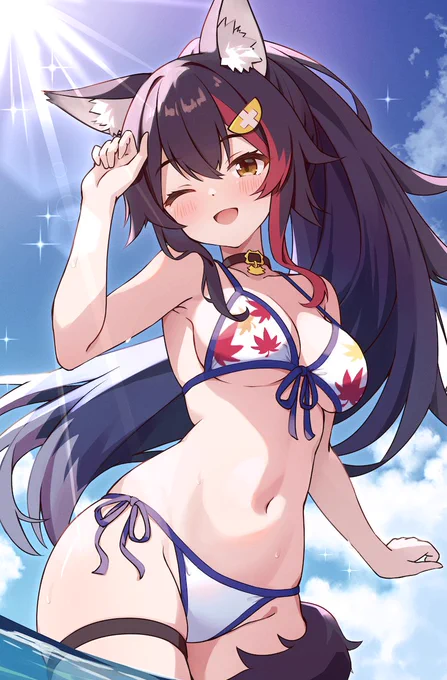 夏!水着!みおーん!! #みおーん絵 
