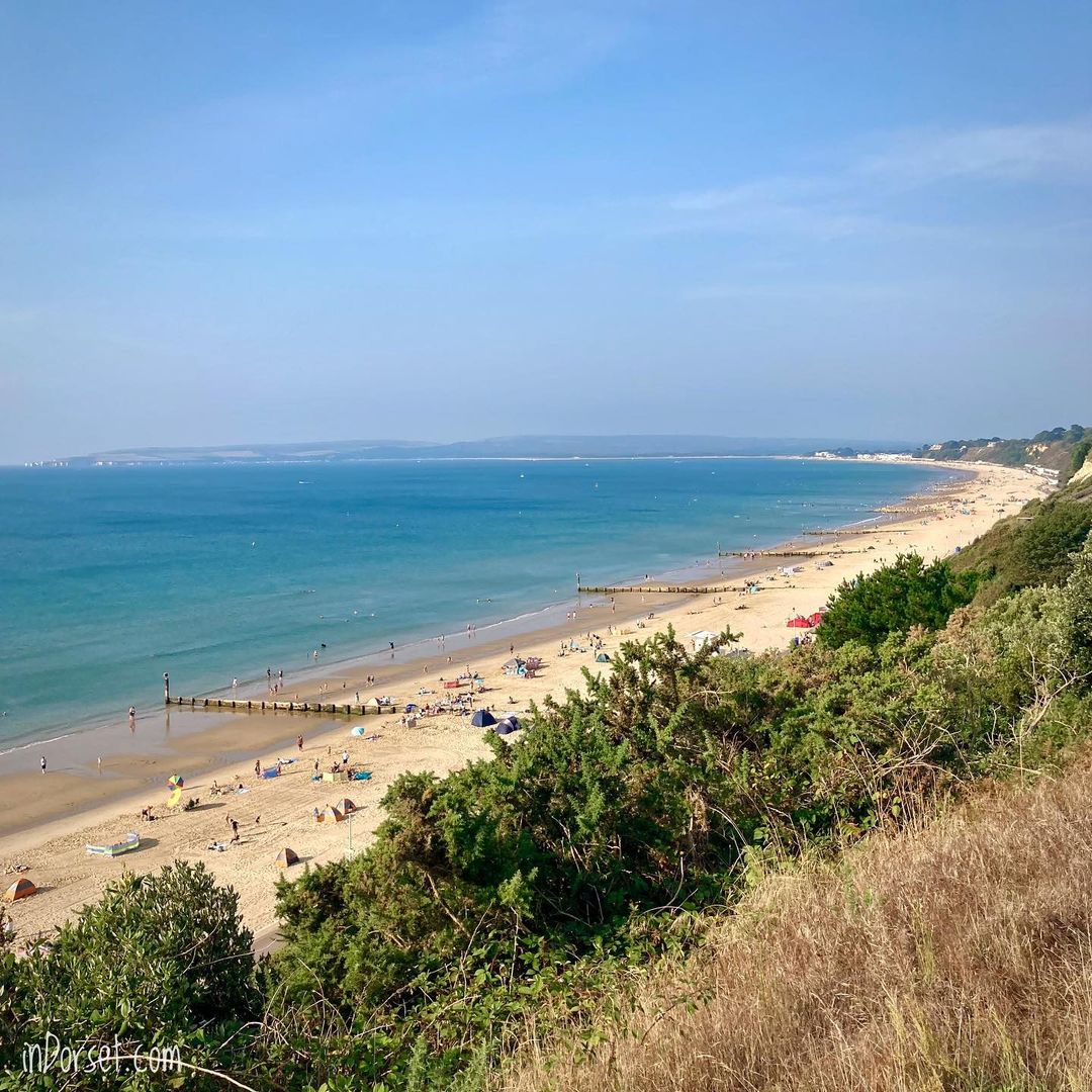 inDorsetuk's tweet photo. A sunny morning at Bournemouth beach with the Isle of Purbeck in the background.
From our archives ~ 2020.
#isleofpurbeck #bournemouth https://t.co/he4Ia1atAz