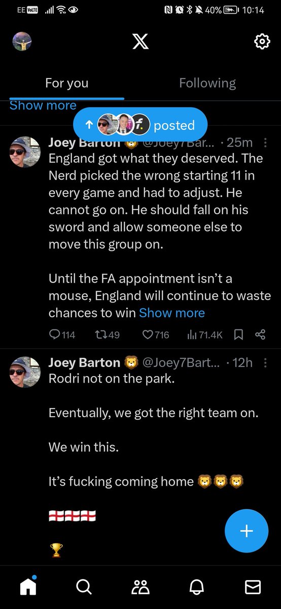 John tweet media