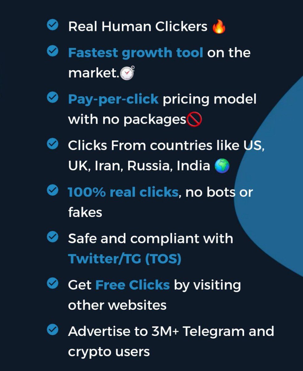 Azizollah16's tweet photo. 🧠 Twitter Raids with @ClickBee_

Earn CRYPTO based on your social media activity — Tweeting, liking, commenting, or joining TG channels.🌍

→ #tweet2earn
→ #retweet2earn
→ #comment2earn
→ #like2earn
→ #create2earn
→ #watch2earn

Start using https://t.co/M3TMYJeL7l today!👈 https://t.co/G8VscM6tkx