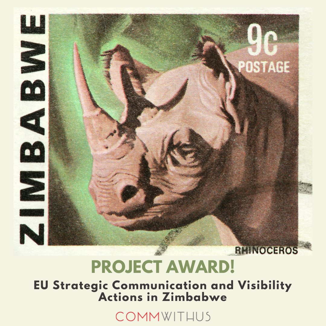 commwithuseu's tweet photo. We are thrilled to announce that #CommWithUs has been awarded the #EU's Strategic Communication and Visibility Actions in #Zimbabwe project! 🇿🇼🇪🇺
Thank you to our dedicated team and experts for their hard work and commitment that have been instrumental in achieving this success! https://t.co/mpPxpZYKye