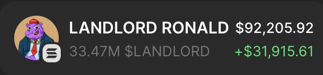 MagicDegenSOL's tweet photo. Giving away $1000 in $LANDLORD 🦛

Drop your $SOL addy, follow &amp; RT 🎁

~ 24h ⌛️ https://t.co/VqwSn6eBKJ