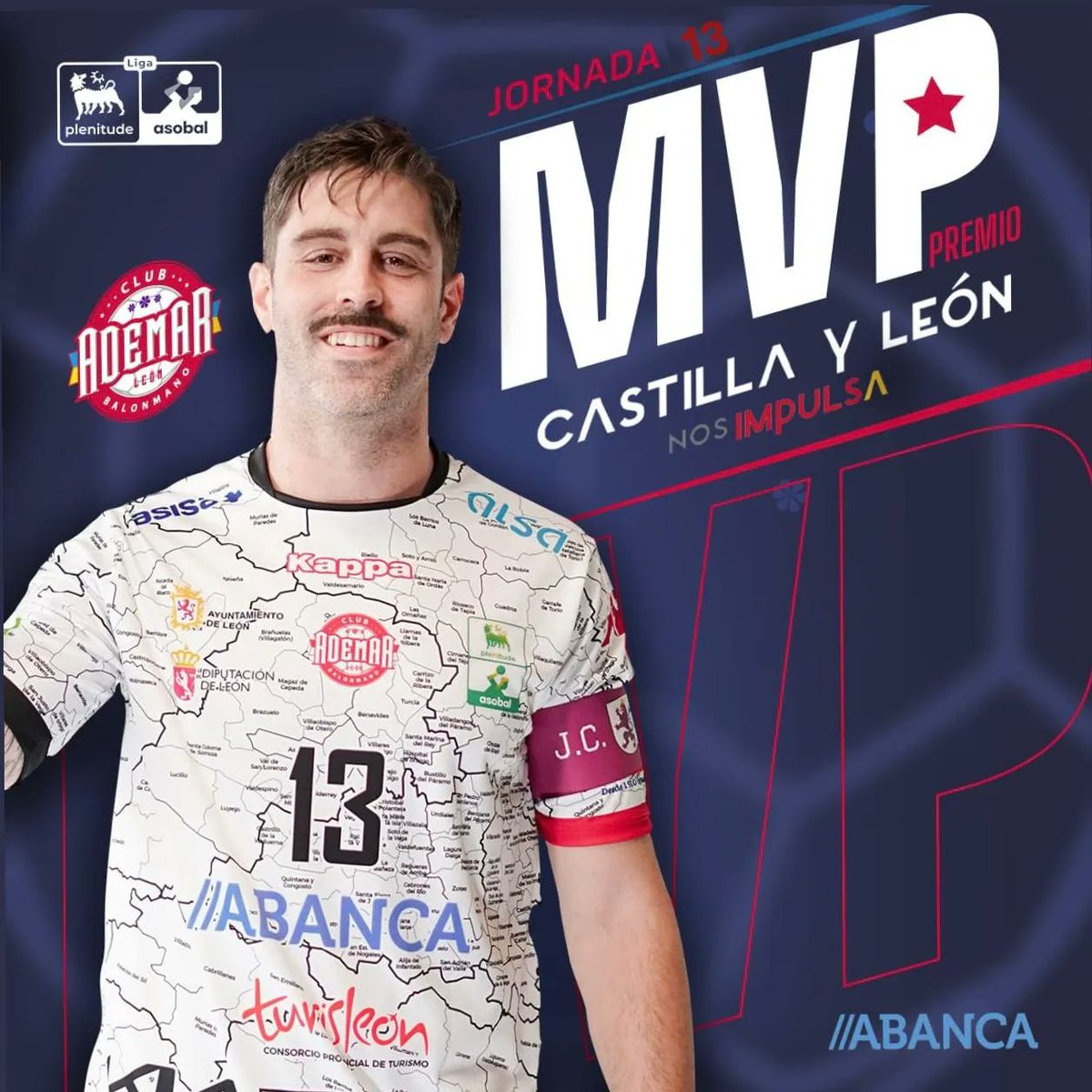 ADEMARLEON's tweet image. Con Carlos Álvarez 🔝a la cabeza, estos son algunos de los ✨𝙈𝙑𝙋 Castilla y León 𝙉𝙤𝙨 𝙞𝙢𝙥𝙪𝙡𝙨𝙖 ✨ que hemos disfrutado en la temporada 23/24. 

👉 ¡Cómo nos han hecho vibrar! 💪.

@Deportesjcyl 
@somosabanca

#NewASOBAL #MVP #jcyl #CastillayLeónNosImpulsa