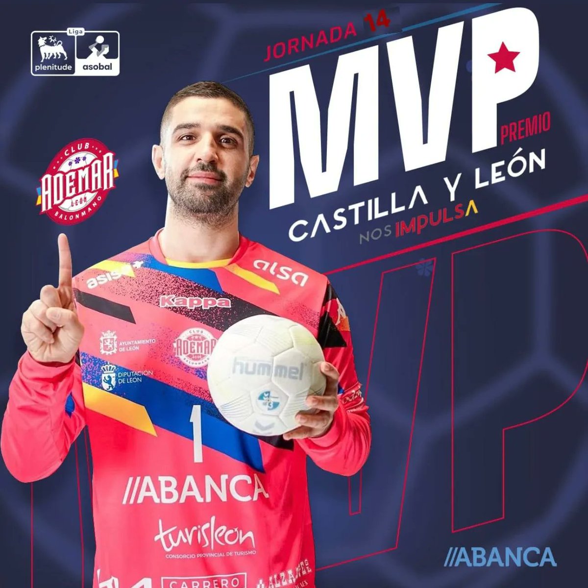 ADEMARLEON's tweet image. Con Carlos Álvarez 🔝a la cabeza, estos son algunos de los ✨𝙈𝙑𝙋 Castilla y León 𝙉𝙤𝙨 𝙞𝙢𝙥𝙪𝙡𝙨𝙖 ✨ que hemos disfrutado en la temporada 23/24. 

👉 ¡Cómo nos han hecho vibrar! 💪.

@Deportesjcyl 
@somosabanca

#NewASOBAL #MVP #jcyl #CastillayLeónNosImpulsa