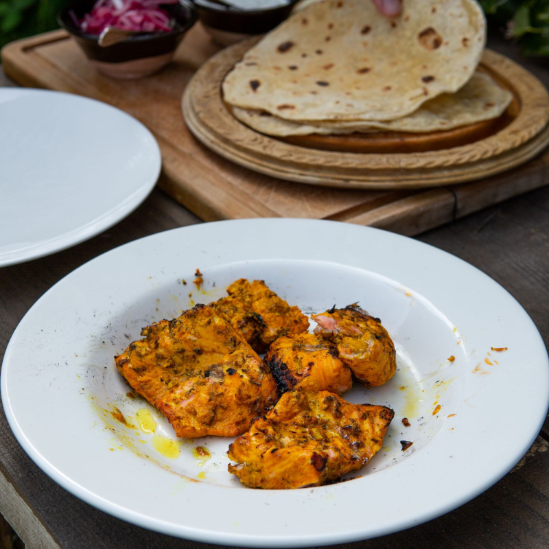 british_trout's tweet photo. Check out this mouth-watering recipe for tandoori trout fillets with coriander & mint yoghurt and pickled red onions! Perfect for your next BBQ! 🐟🔥🍴
#tandooritrout #bbqfish #marinatedfish #bbqtrout
