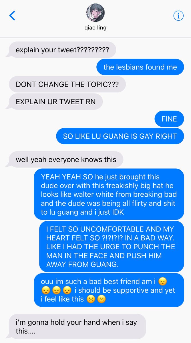 leoichis's tweet photo. #shiguang socmed au

— based on that one reddit post where op thought he was homophobic bcuz of his gay roommate but turns out he was not. https://t.co/2sN0gDrCWu